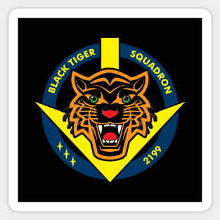 Black Tiger Squadron Sticker